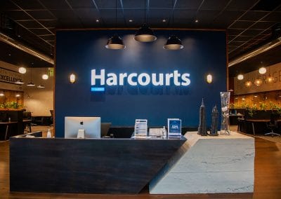 Harcourts Botany 3D Illuminated Interior Sign