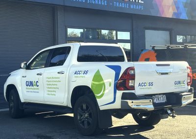 Access Partners in Property commercial fleet branding and van signage by Number 1 Signs